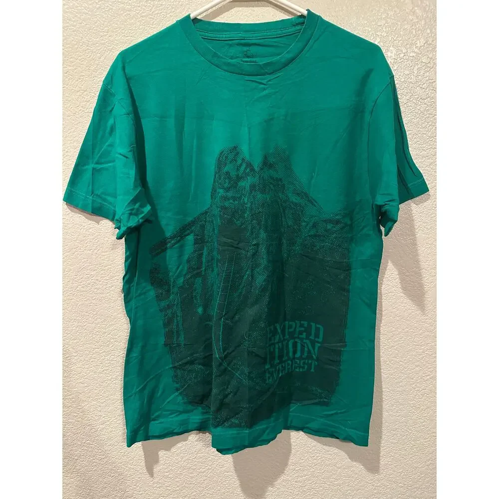 NWOT Disney Parks Walt Disney World Expedition Everest Wild Animal Kingdom Tee L - Picture 2 of 4